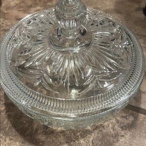 Avon Glass Candy Dish